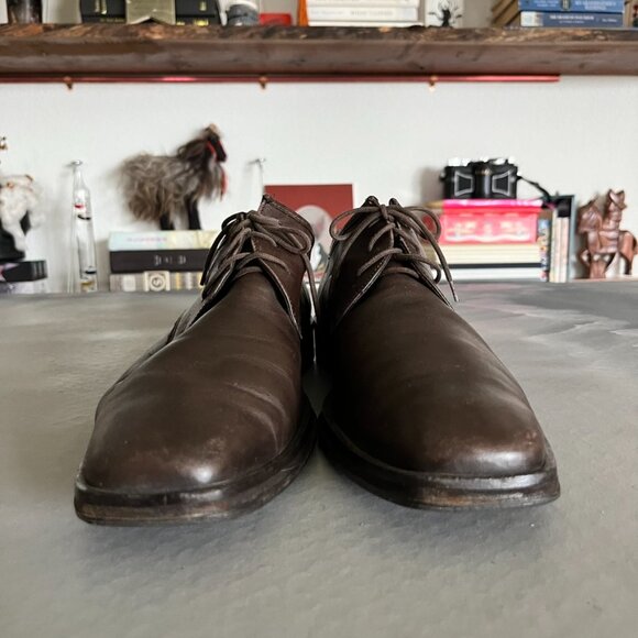 Coach Leather Derby Men's Leather Dress Show Lace Up - Picture 3 of 9